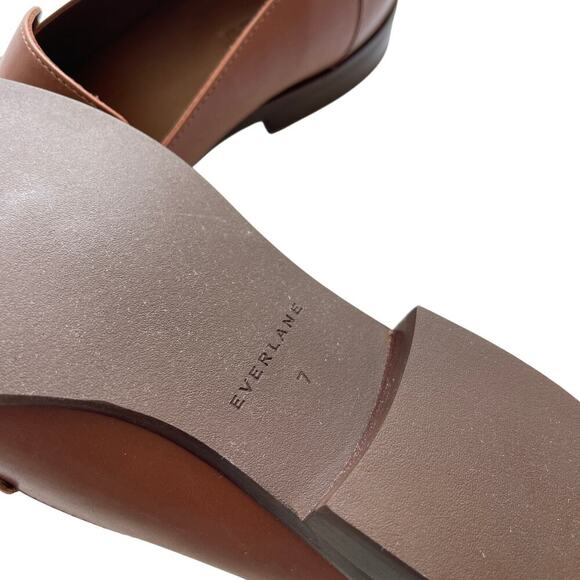Everlane The Modern Loafer in Leather Rum Brown Women's Size 7 New without Box! - Picture 12 of 12